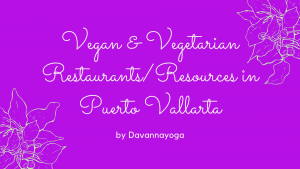 vegan and vegetarian restaurants in Puerto Vallarta